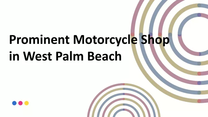 prominent motorcycle shop in west palm beach