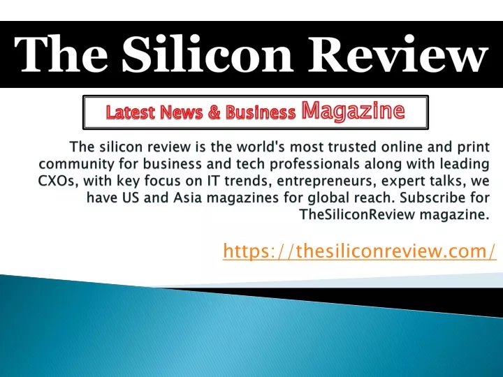 https thesiliconreview com