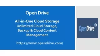 Open Drive - All-in-One Cloud Storage