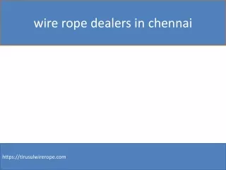 electric wire rope hoist dealers in chennai