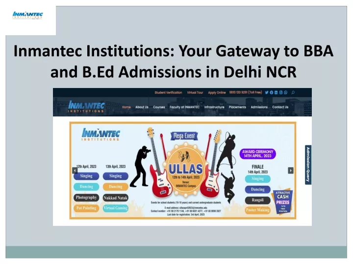 inmantec institutions your gateway