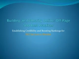 establishing credibility and boosting rankings