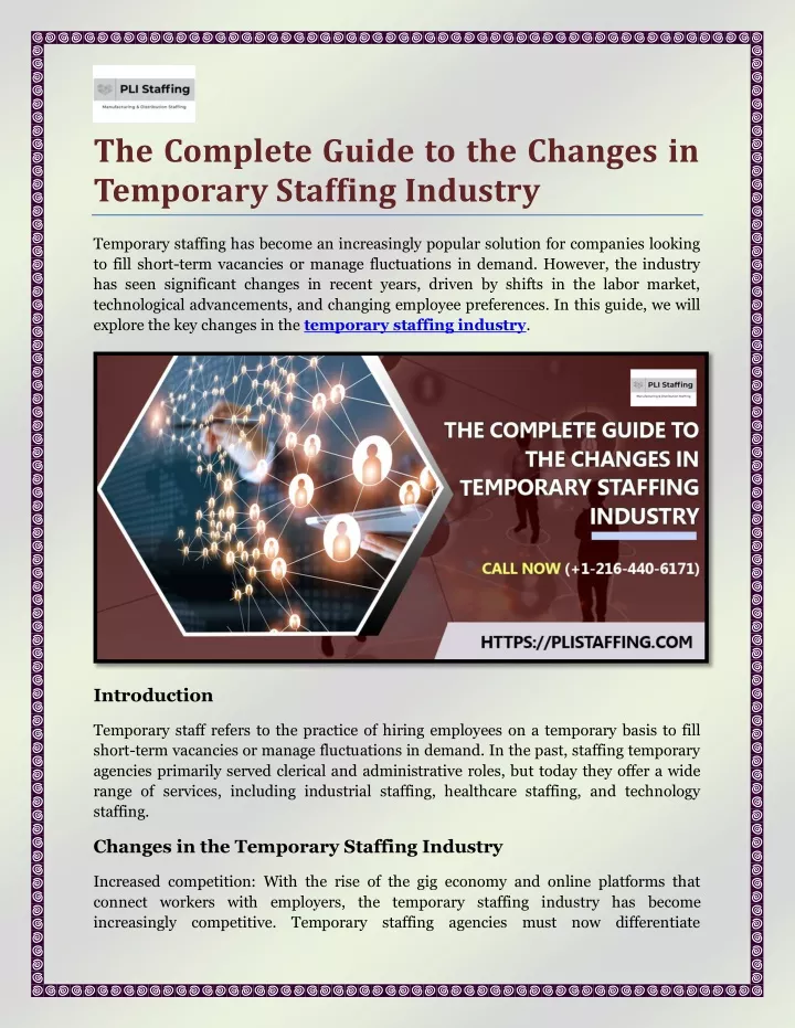 the complete guide to the changes in temporary