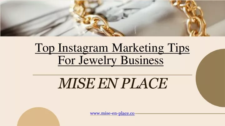 top instagram marketing tips for jewelry business