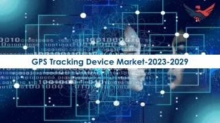gps tracking device market 2023 2029