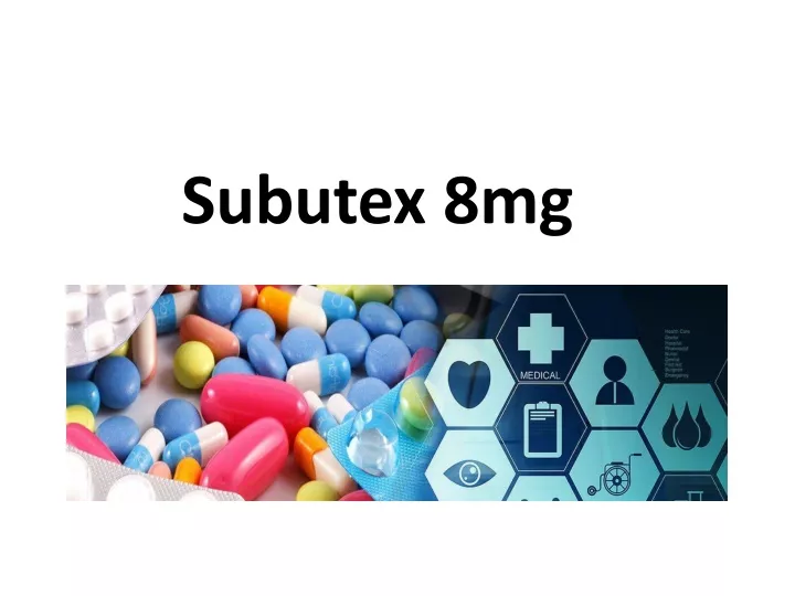 subutex 8mg