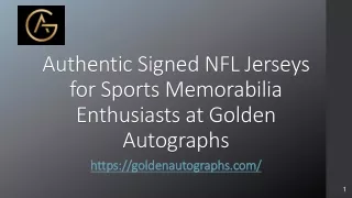 Authentic Signed NFL Jerseys for Sports Memorabilia Enthusiasts