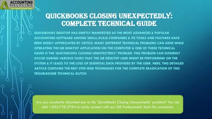 quickbooks closing unexpectedly complete technical guide