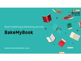 Book Publishing & Marketing Services