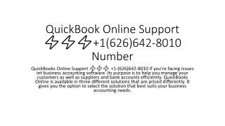 QuickBooks MAC Support Number ⏲  1[(626)~642~8010]