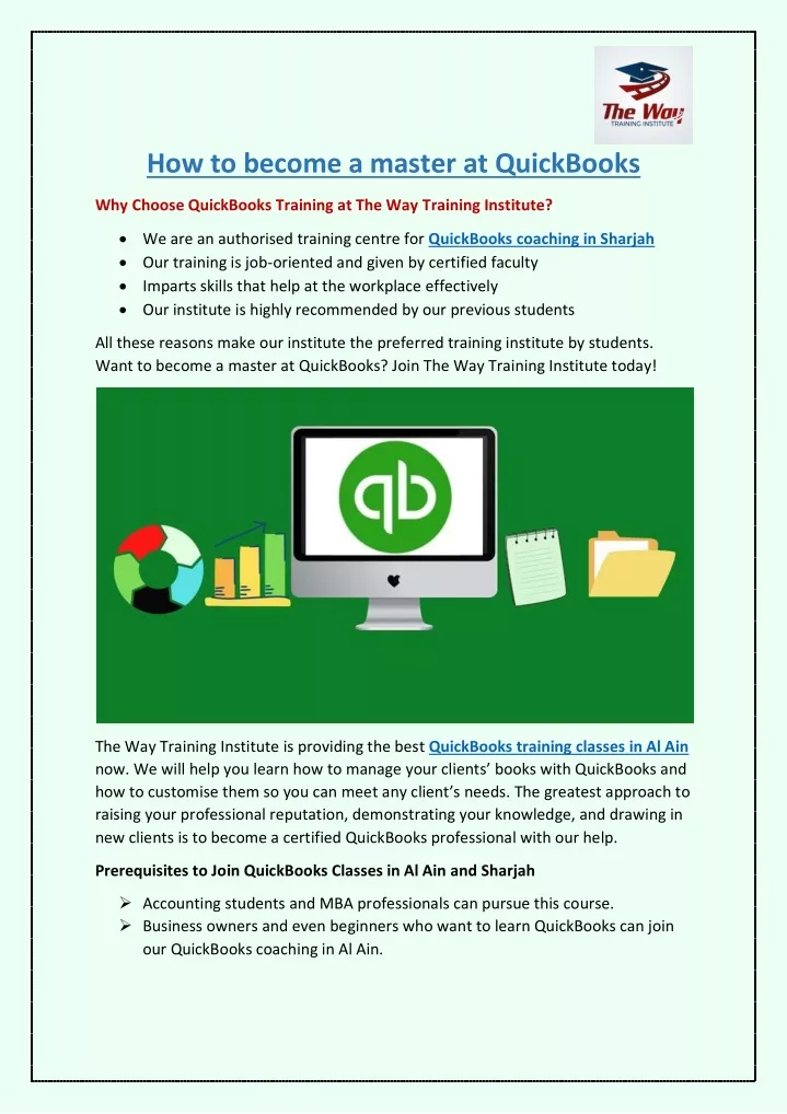 how to become a master at quickbooks