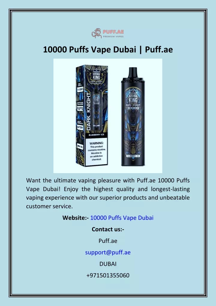 10000 puffs vape dubai puff ae