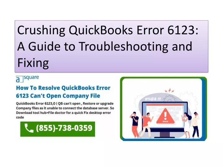 crushing quickbooks error 6123 a guide