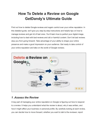 how to delete a review on google getdandy