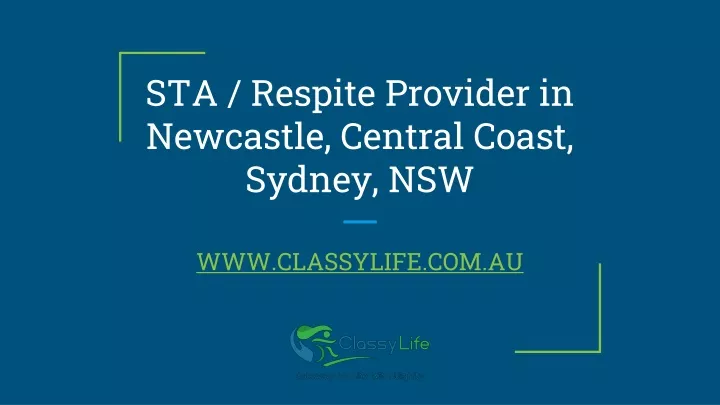 sta respite provider in newcastle central coast sydney nsw