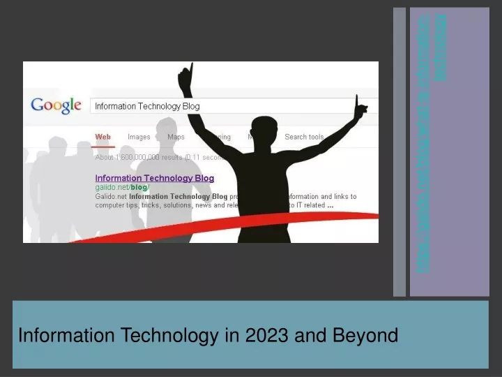 information technology in 2023 and beyond