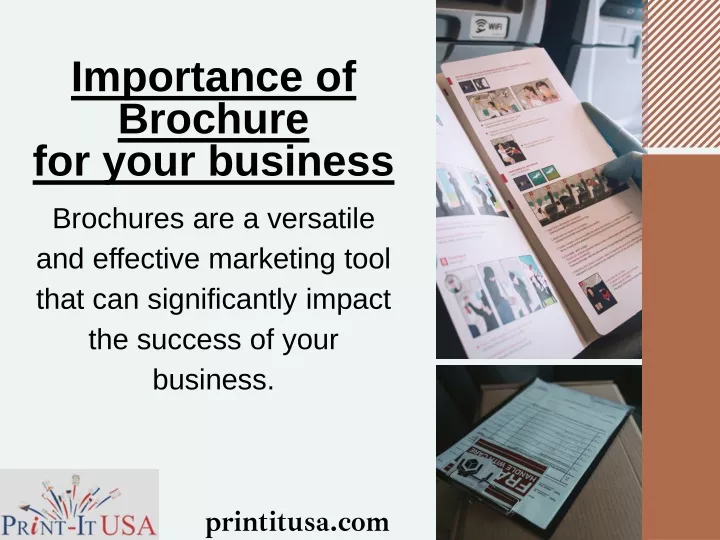 importance of brochure for your business