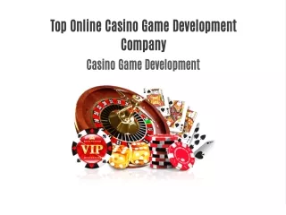 Top Online Casino Game Development