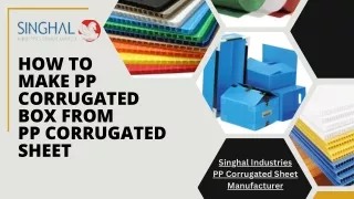 How to Make PP Corrugated Box From PP Corrugated Sheet