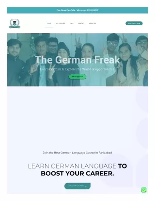 Best German Language Course in Faridabad