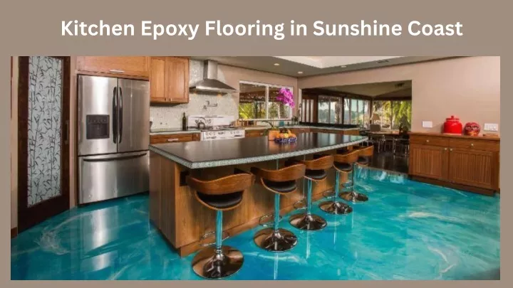 kitchen epoxy flooring in sunshine coast