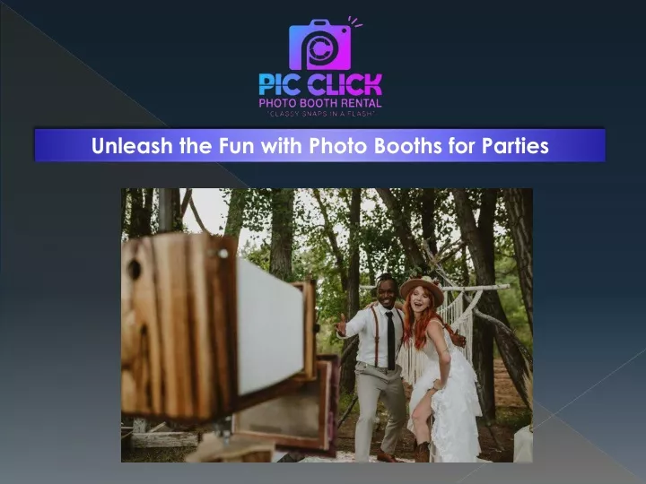 unleash the fun with photo booths for parties