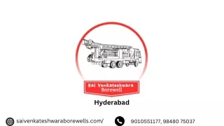 The Best Borewells in Hyderabad
