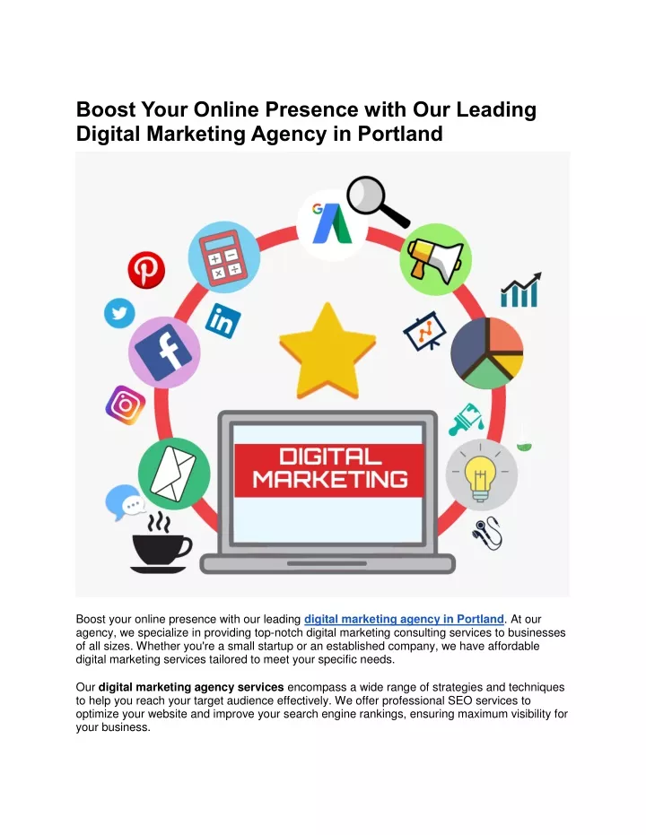 boost your online presence with our leading