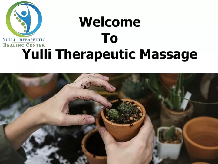 welcome to yulli therapeutic massage