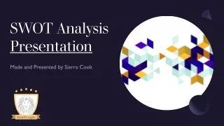 Sierra Cook-SWOT Analysis Presentation