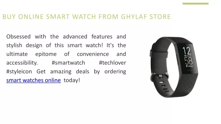 buy online smart watch from ghylaf store