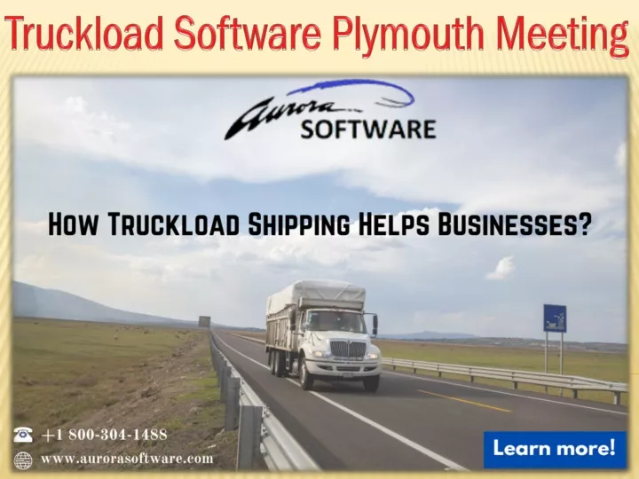 truckload software plymouth meeting