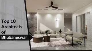 top 10 architects of bhubaneswar