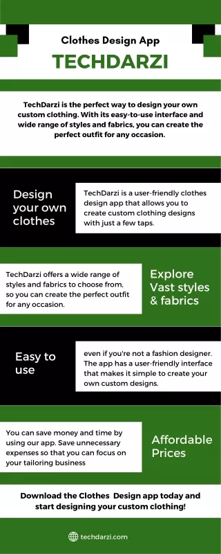 Techdarzi: The Ultimate Clothes Design App for Men!