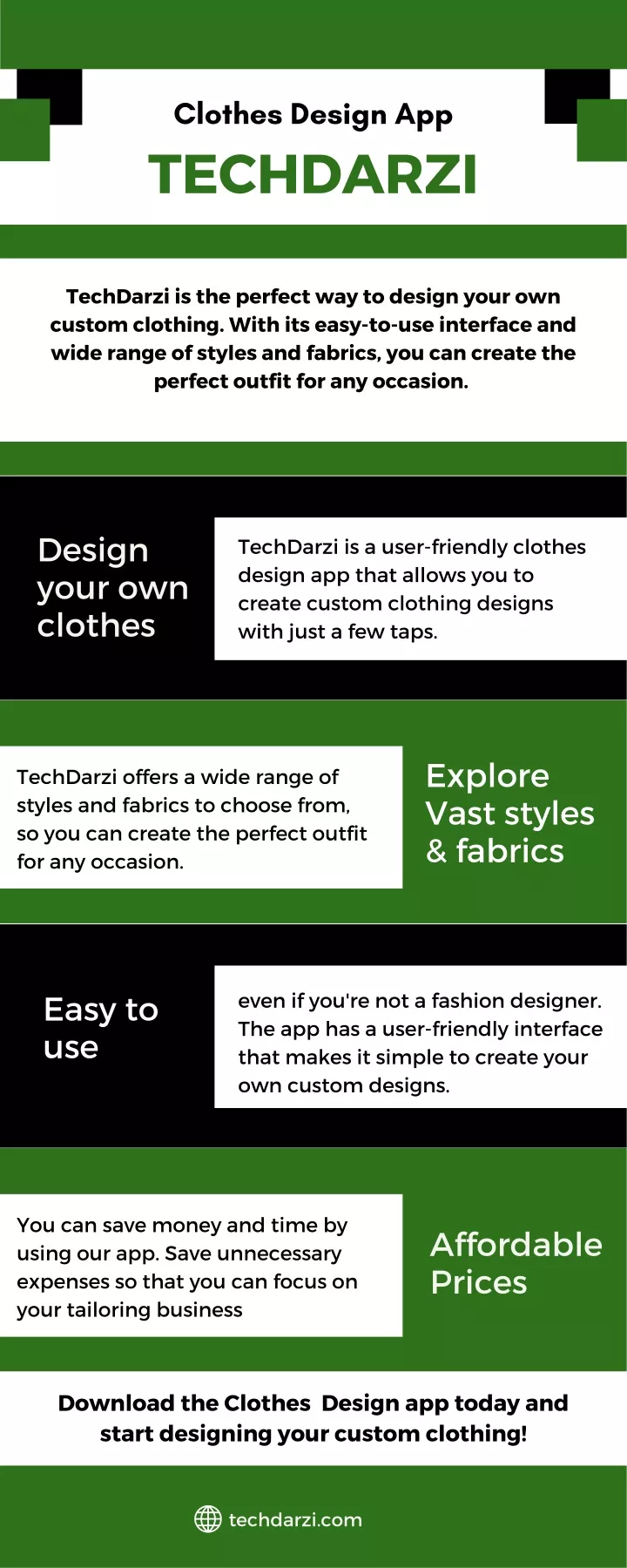 clothes design app techdarzi