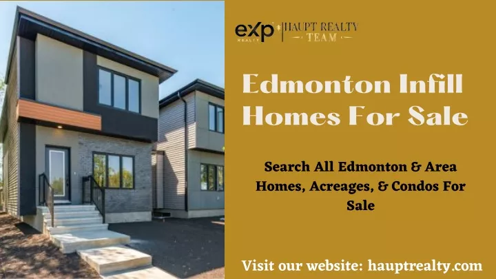 edmonton infill homes for sale