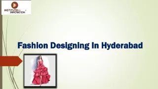 Diploma In Fashion Designing course