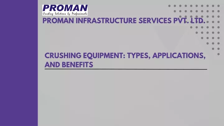 proman infrastructure services pvt ltd