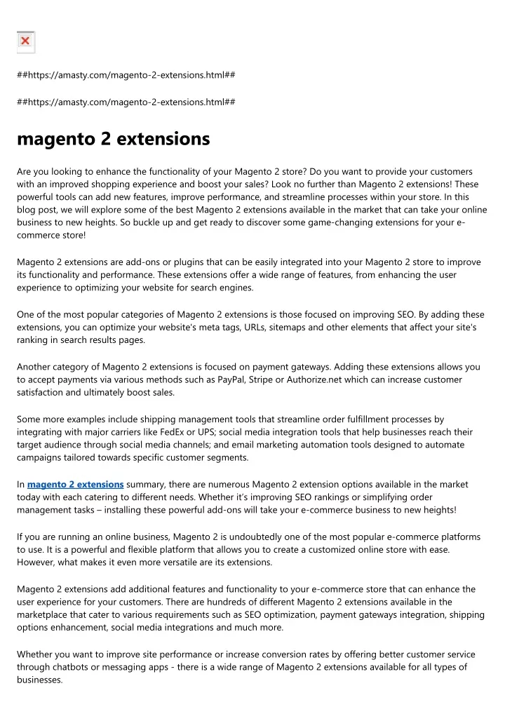 https amasty com magento 2 extensions html