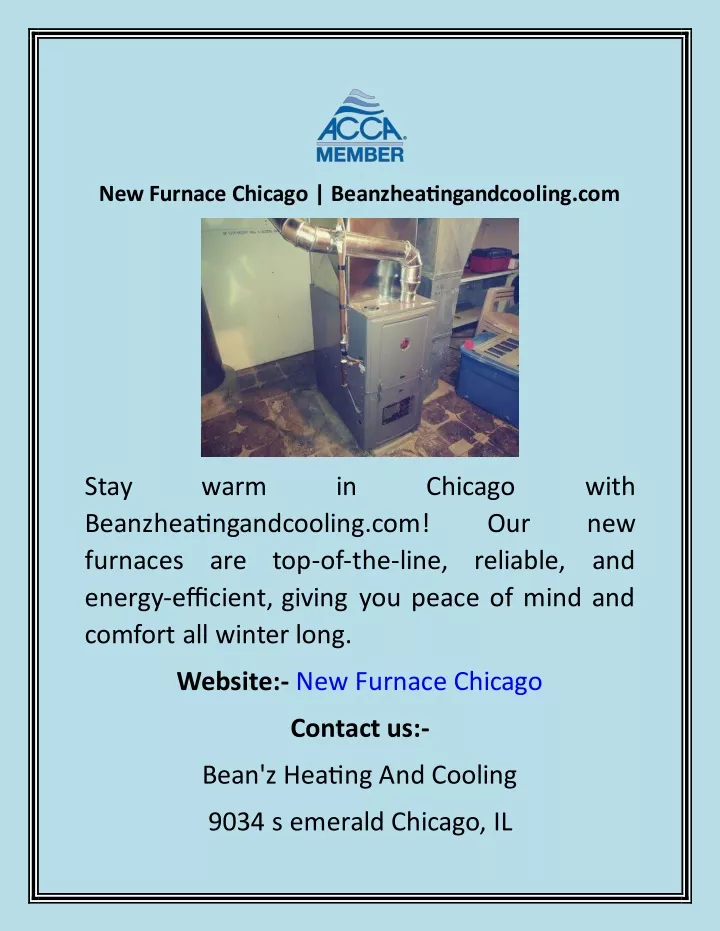 new furnace chicago beanzheatingandcooling com