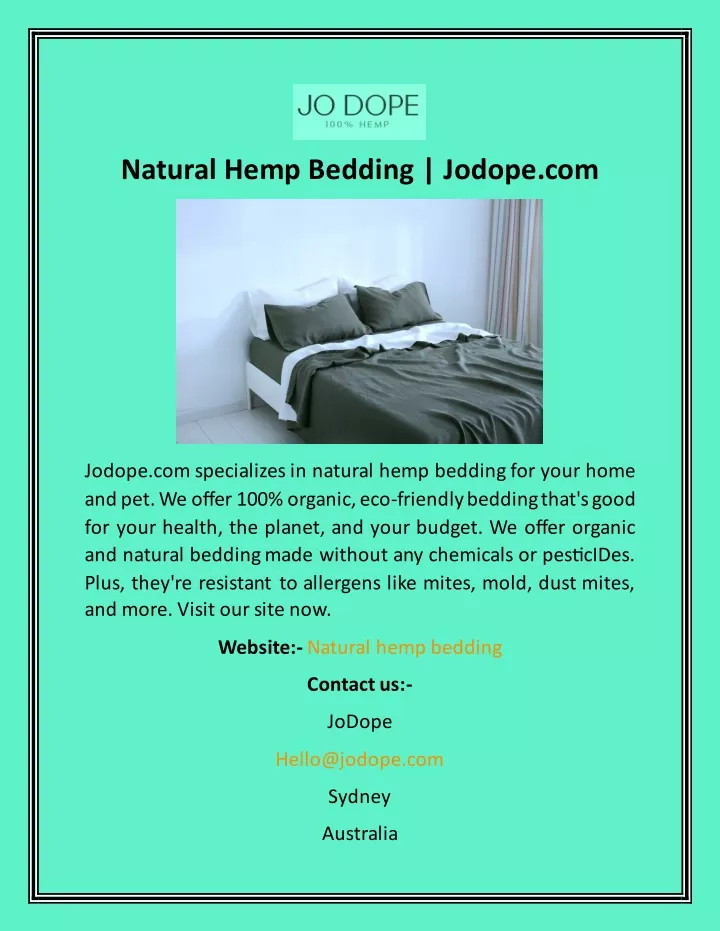 natural hemp bedding jodope com