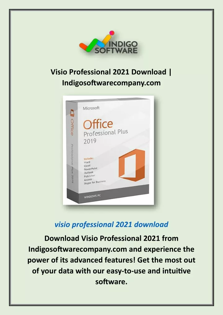 visio professional 2021 download