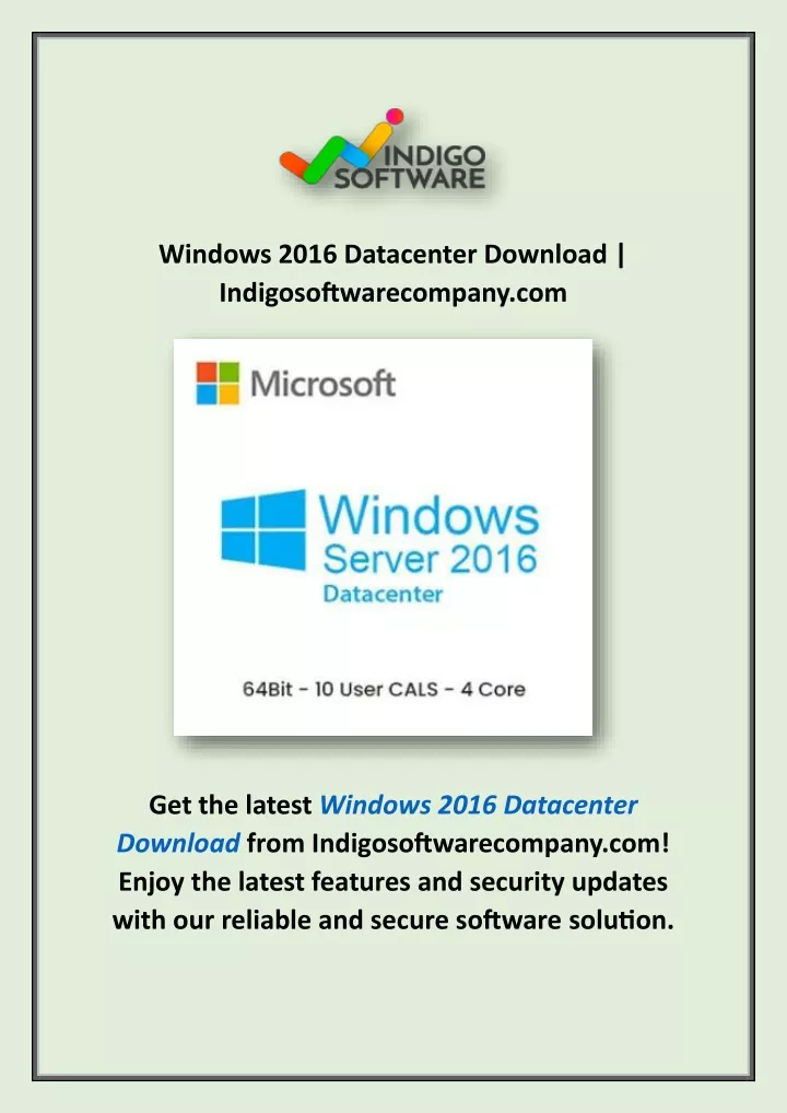 windows 2016 datacenter download