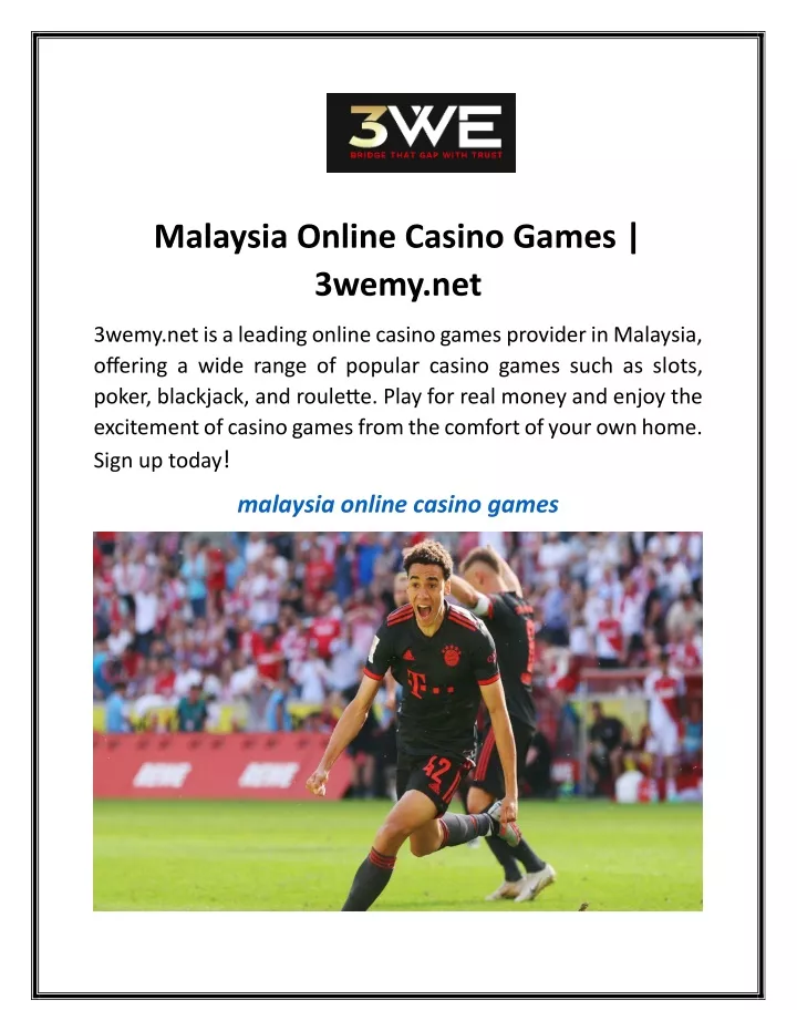 malaysia online casino games 3wemy net