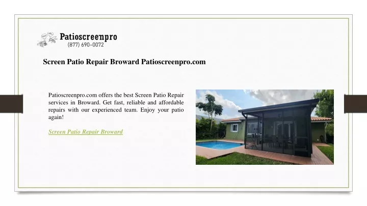 screen patio repair broward patioscreenpro com