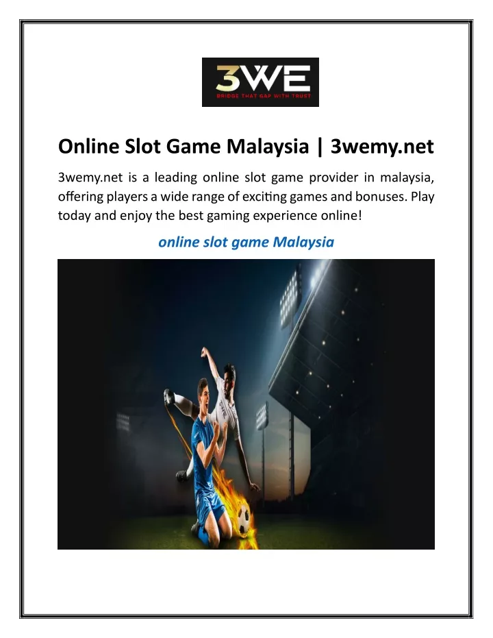 online slot game malaysia 3wemy net