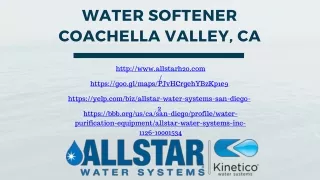 Water Softener Located in Coachella Valley, CA