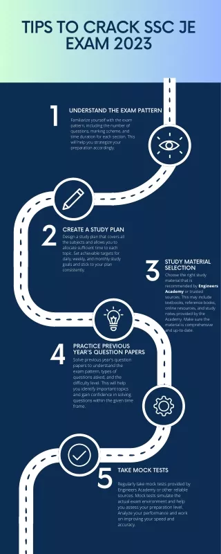 tips to crack ssc je exam 2023