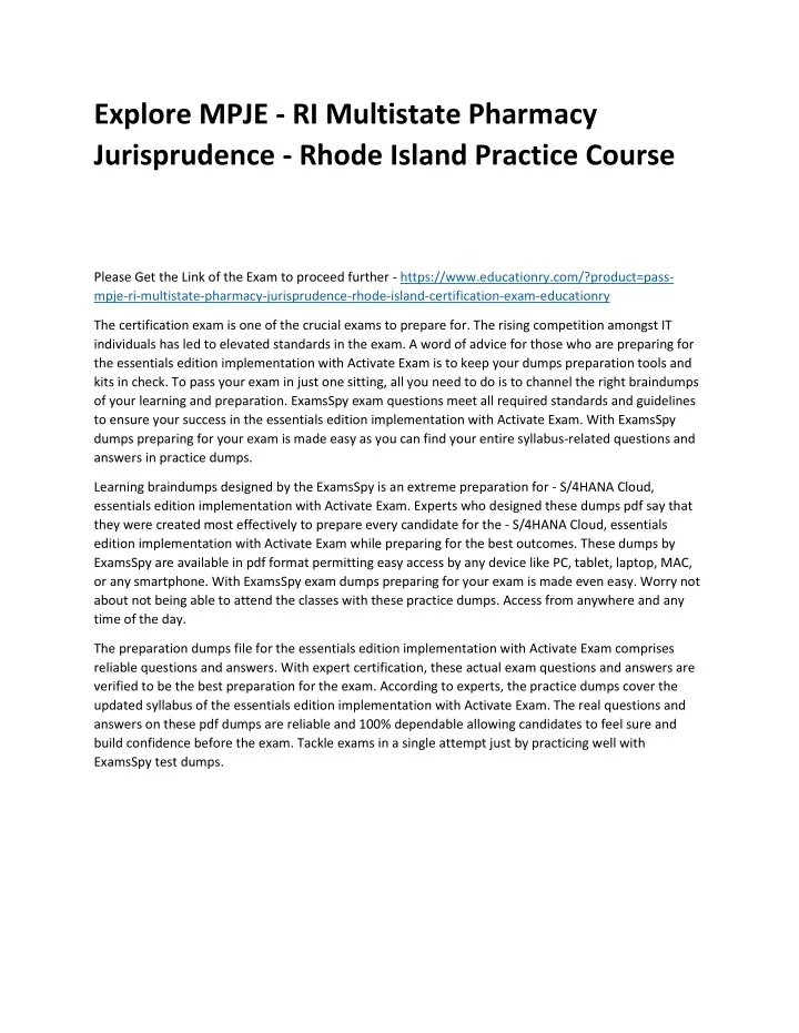 explore mpje ri multistate pharmacy jurisprudence