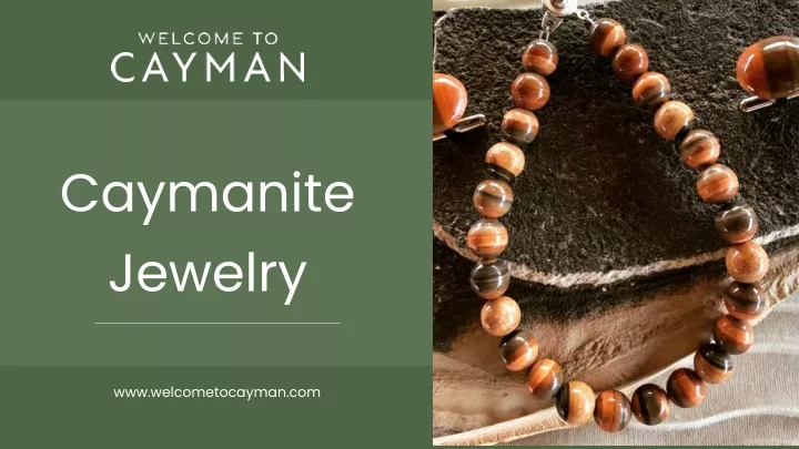 caymanite jewelry